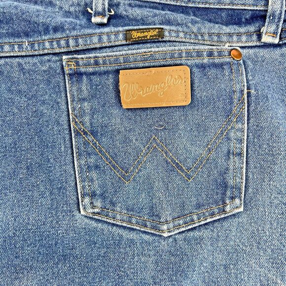 Wrangler 13MWZ Cowboy Cut Jeans - Blue Size 50x32 - Picture 9 of 10